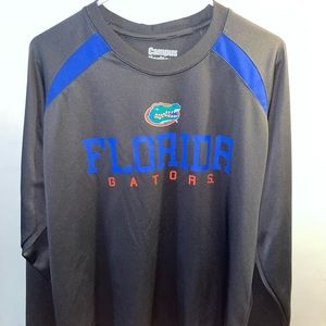 Campus heritage collection Florida gator longsleeve 100% polyester shirt